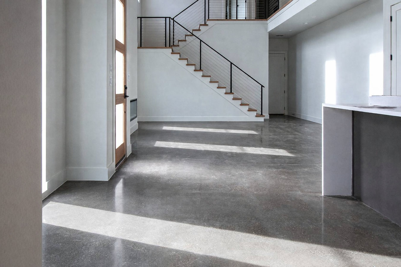 Concrete floor installation in Edgewater, FL