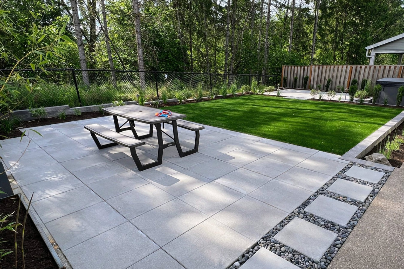 Concrete patio construction in Edgewater, FL