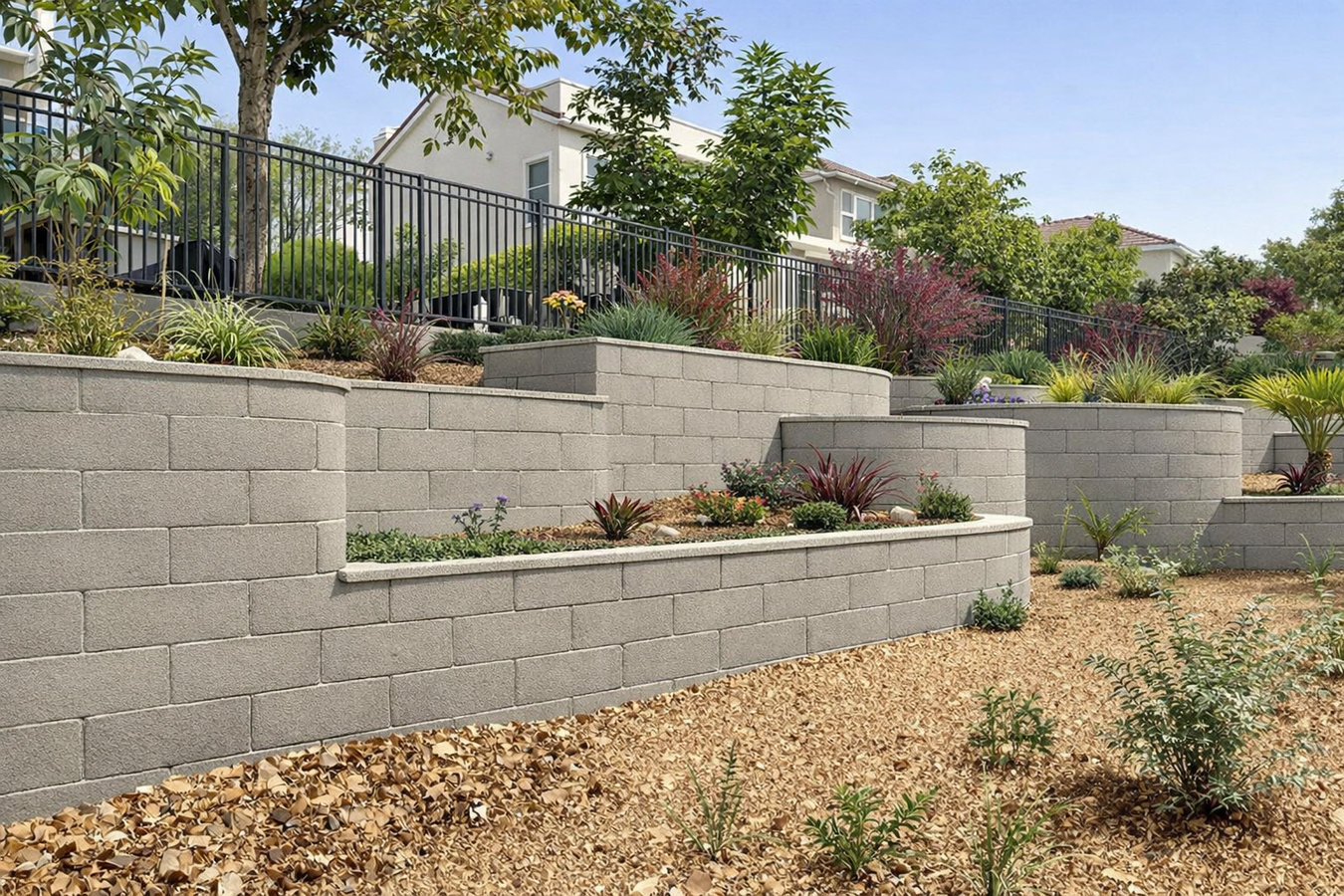 Concrete retaining walls in Edgewater, FL